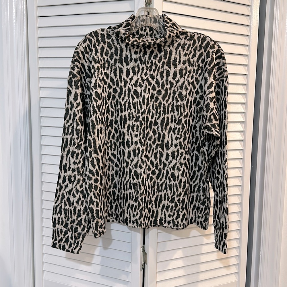 LOFT Mock Neck Sweater